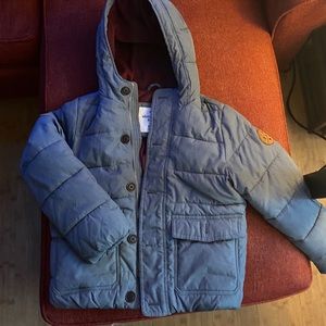 Boys grey Abercrombie Jacket Sz 9-10